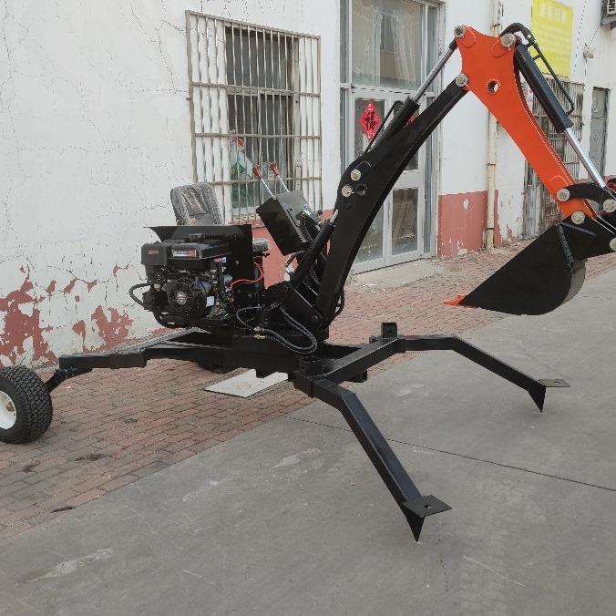 蜘蛛360度外贸挖掘机2米挖深EPA汽油机欧五发动机
