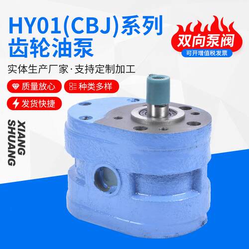 HY01型齿轮泵CBJ齿轮油泵磨床液压齿轮泵齿轮泵低压齿轮