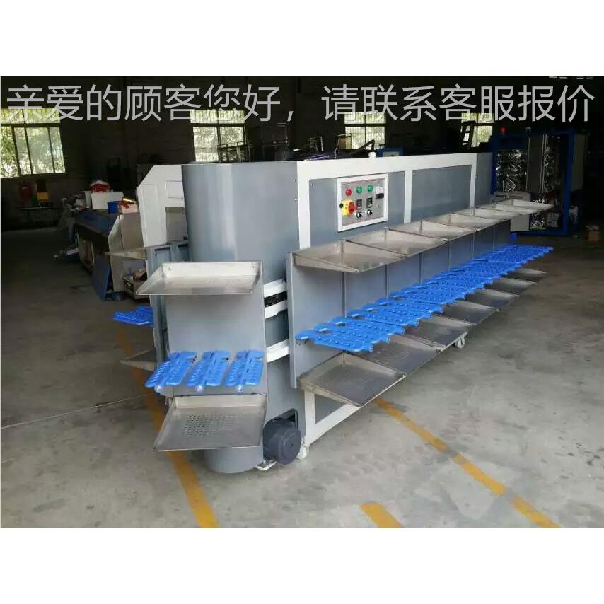 立体层回式制鞋双水线流红外线胶转版鞋DF-333厂贴底流水线鞋厂流