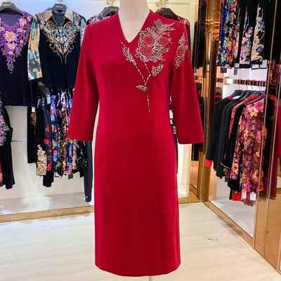 高档高端小妈妈婚大纱，奶奶喜礼，码礼服宴，中年服优雅，秋季女