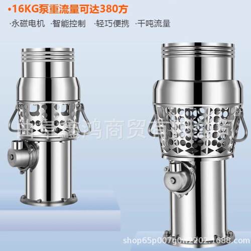 不锈钢潜水泵468寸 永磁变频潜水泵 农业灌溉 工业供水 鱼塘抽水