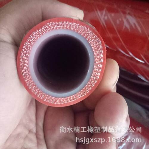 夹布硅胶管 耐温高压红色夹布硅胶管 DN16 19 25硅胶橡胶管