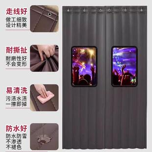 厂家棉门超市商场工厂可用款车库冷库防潮冬季加厚棉门帘隔音降噪