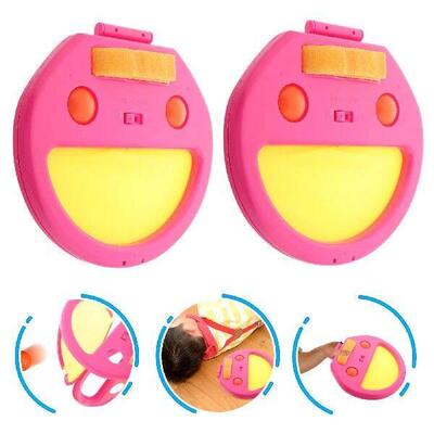 2 Sets Hand Grab Rackets Mini Tennis Pocket Badminton Kids