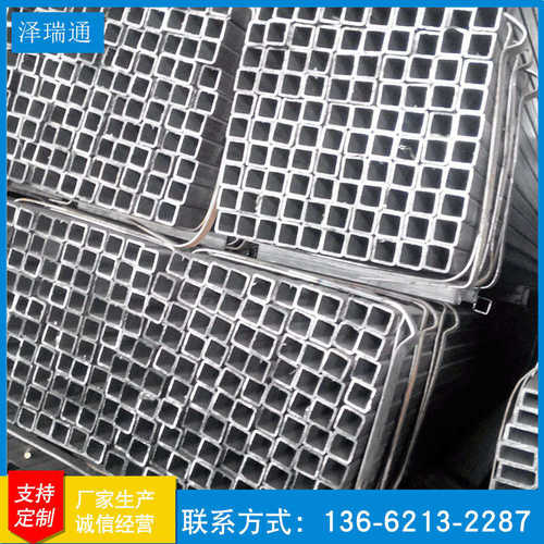 热轧高速公路搭建管厂家大口矩形管护栏批发q235径方焊接用