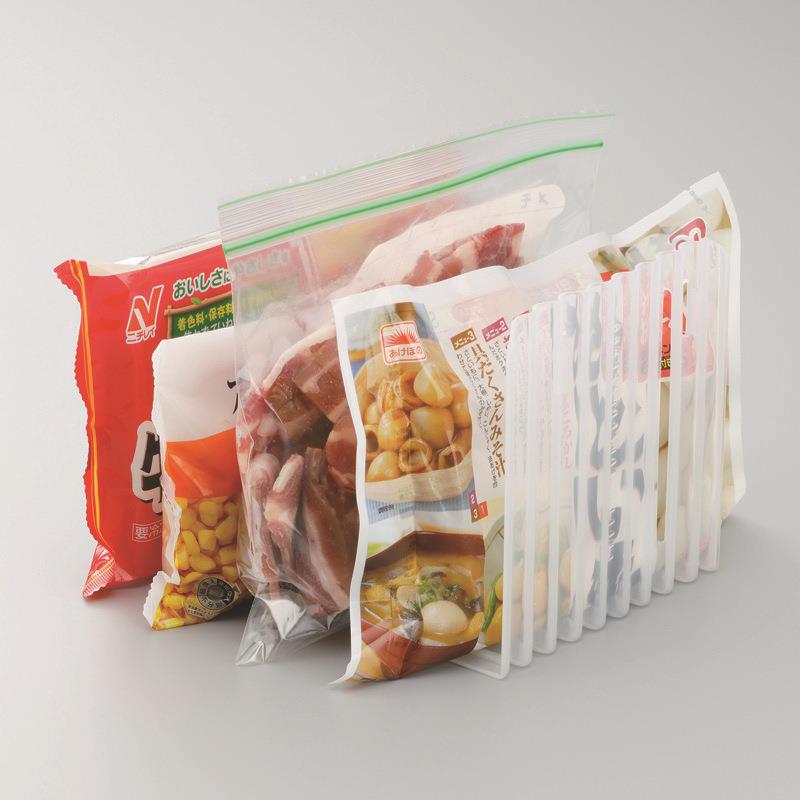INOMATA日本冰箱冷藏橱柜杂物整理分隔板冷冻室食物分隔板