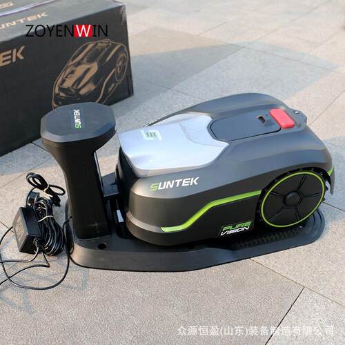 出美国 远草程遥控割APP机机器人 V口600VVF型GPS智能农机场碎草