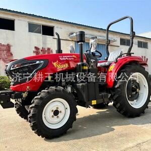 504型力王拖拉机多功能轮式柴油犁地旋耕开沟梭式换挡农用拖拉机