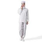 正品 带 优质防静电分体服连帽男无尘洁漆车间喷防护工女作净服套装