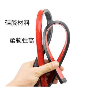 新款直销跨境新品 汽车 高位刹车灯 1米红闪带流水转向 单红款刹
