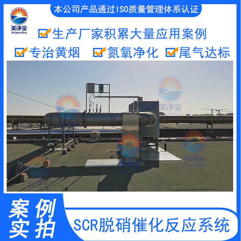热解尾气处置设备热解炉SCR中温脱硝催化剂火化炉尾气净化设备