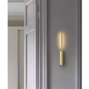 饰艺术墙壁灯 酒店客厅卧室床头过道简约现代装 创意个性 线条壁灯