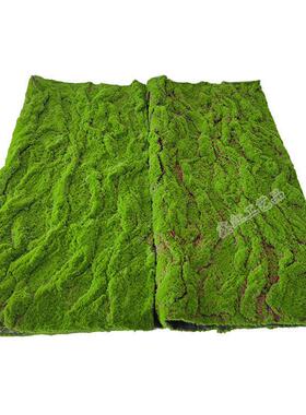 仿真青苔草皮绿色人造苔藓草坪绿植墙橱窗微景观地面墙面装饰造景