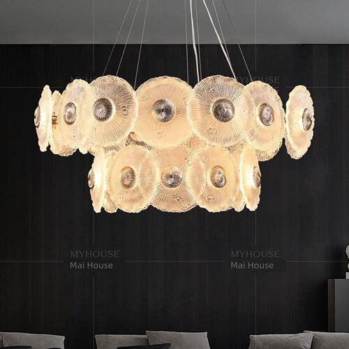 后现代意式轻奢吊灯现代简约客厅主灯高级感全光谱家用卧室餐厅灯