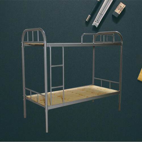 学生寓双层0床铁艺床.9米宽高低床架上子床员工宿公舍下wx-00011