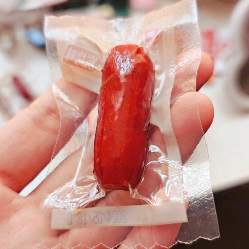 迷你小香肠即食肉枣小香肠纯肉炭烤味猪肉脯休闲零食烤肠