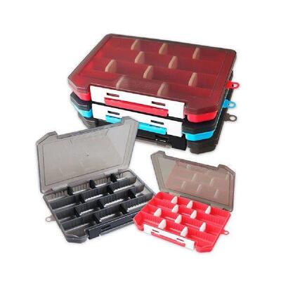 Fish Hook Fishing Lure Bait Storage Case Removable Dividers