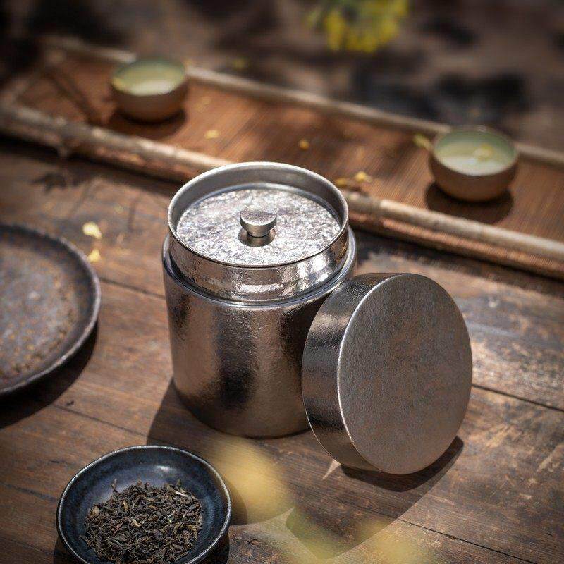 冯唐出品成事好物纯钛罐茶罐家用防潮密封储存罐多功能食品收纳罐