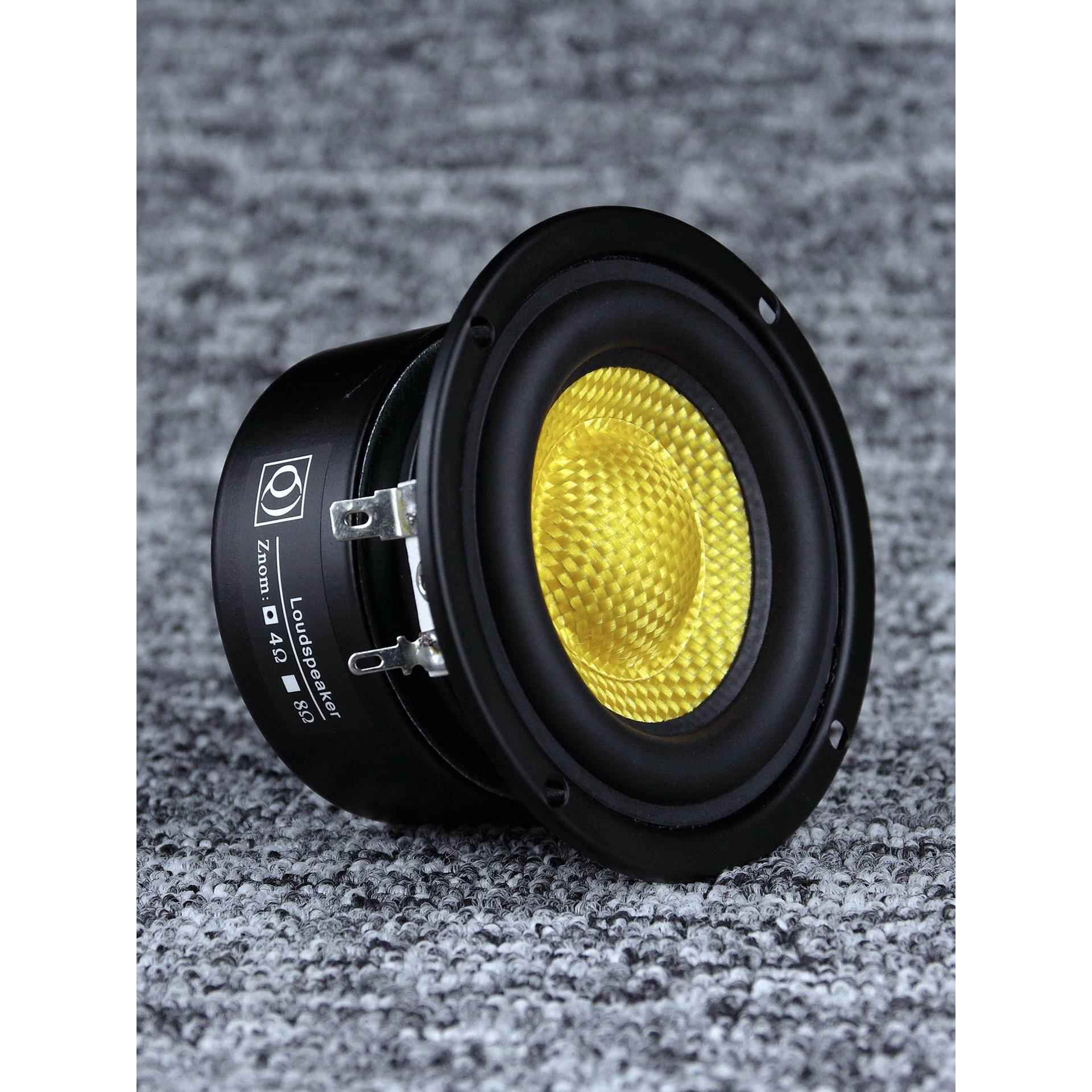 3寸方低音喇叭3分频音箱单元玻纤编织盆大冲程大功率HiFi发烧AIRS