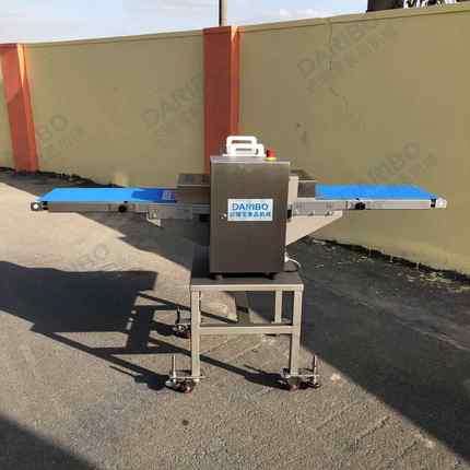 W腊肉火腿肉分条切块机 自切动五花肉TBL机 肉输腊送条带切条切块