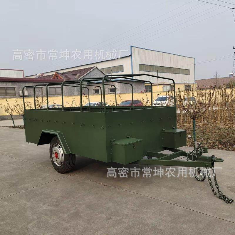 厂家供应1吨单轴帐篷拖车非标定/制户外野餐扎营帐篷拖车