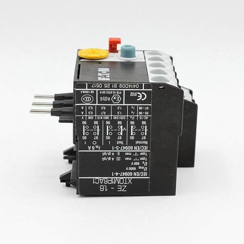 EATON/伊顿 小型热过载继电器 ZE-1.6 XTOM1P6AC1 ZE系列热继电