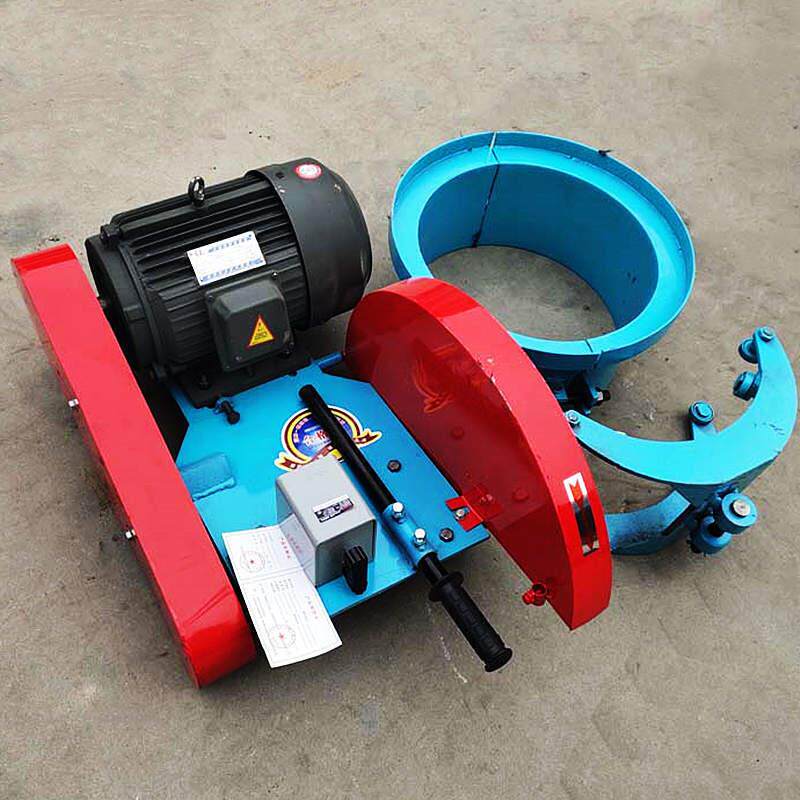 桩体截断破桩机卡箍式电动智能无尘截桩机水泥墩子升降式切桩设备