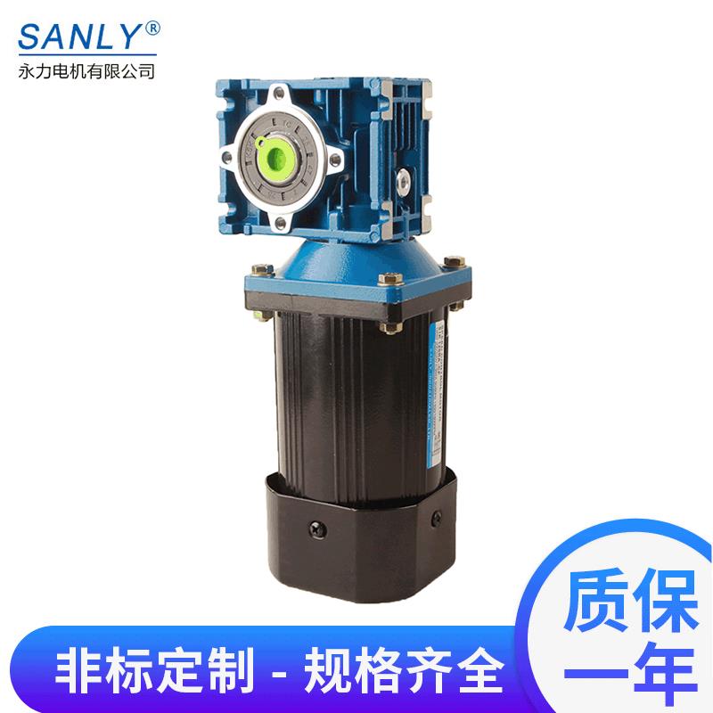 东莞永力RV30/40/50涡轮蜗杆电机马达配步进减速电机 齿轮减速机