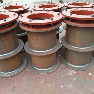 建筑工程指定钢制柔性防水套管DN50B型柔性防水套管价格