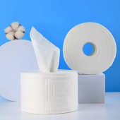 洁面巾 批发 一次性洗脸巾加厚卸妆美容洁面婴幼儿干湿两用棉柔巾