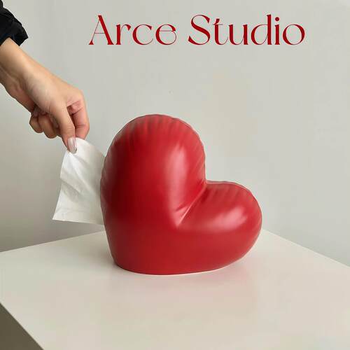【新家的100个快递】爱心纸巾盒沙发客厅卫生纸盒创意餐桌茶几摆