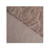 450g布料锦 批发现货压花布料时光长毛绒毛毯床上用品厂家兔毛绒