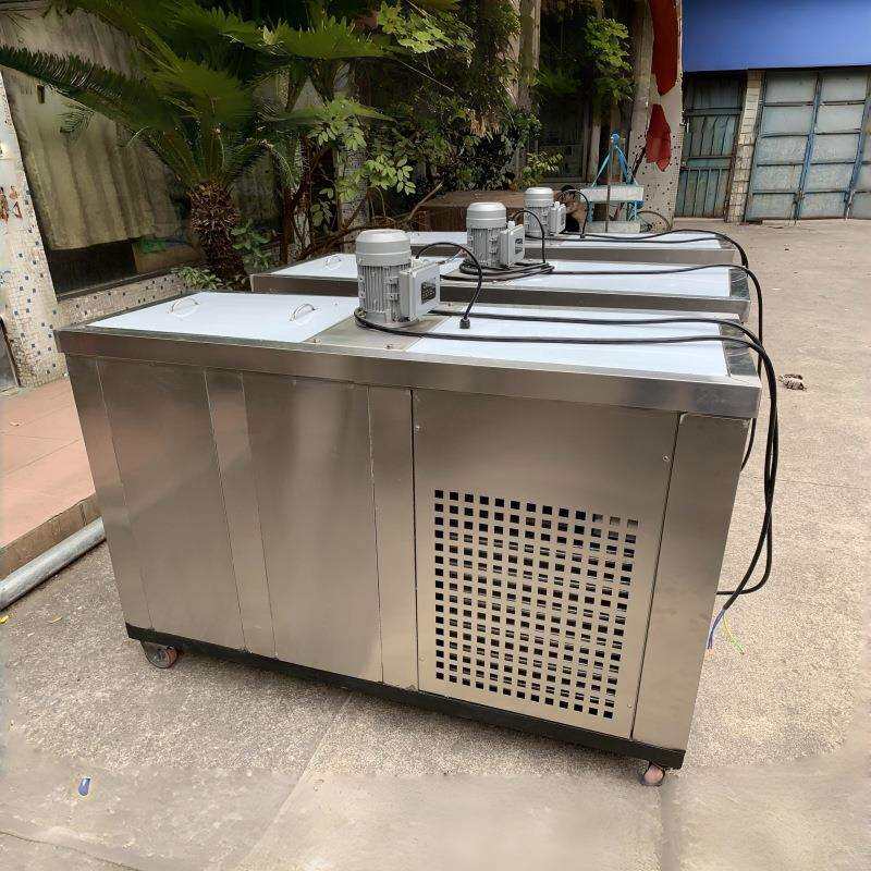 1吨商用冰砖机 冰条机冰袋水瓶速冻隧道降温冰块机工业盐水制冰机