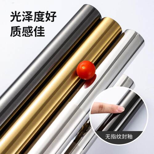 加推拉无框玻璃门拉色手不厚锈钢玫瑰金黑钛金黑带框木门合TJO把