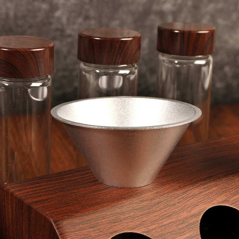 透明试管展示架咖啡茶叶密封罐多孔咖啡豆试管玻璃咖啡分装收纳架