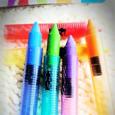 6Pcs/Set Baby Bath Toy Baby Bath Crayons Toddler Washable Ba
