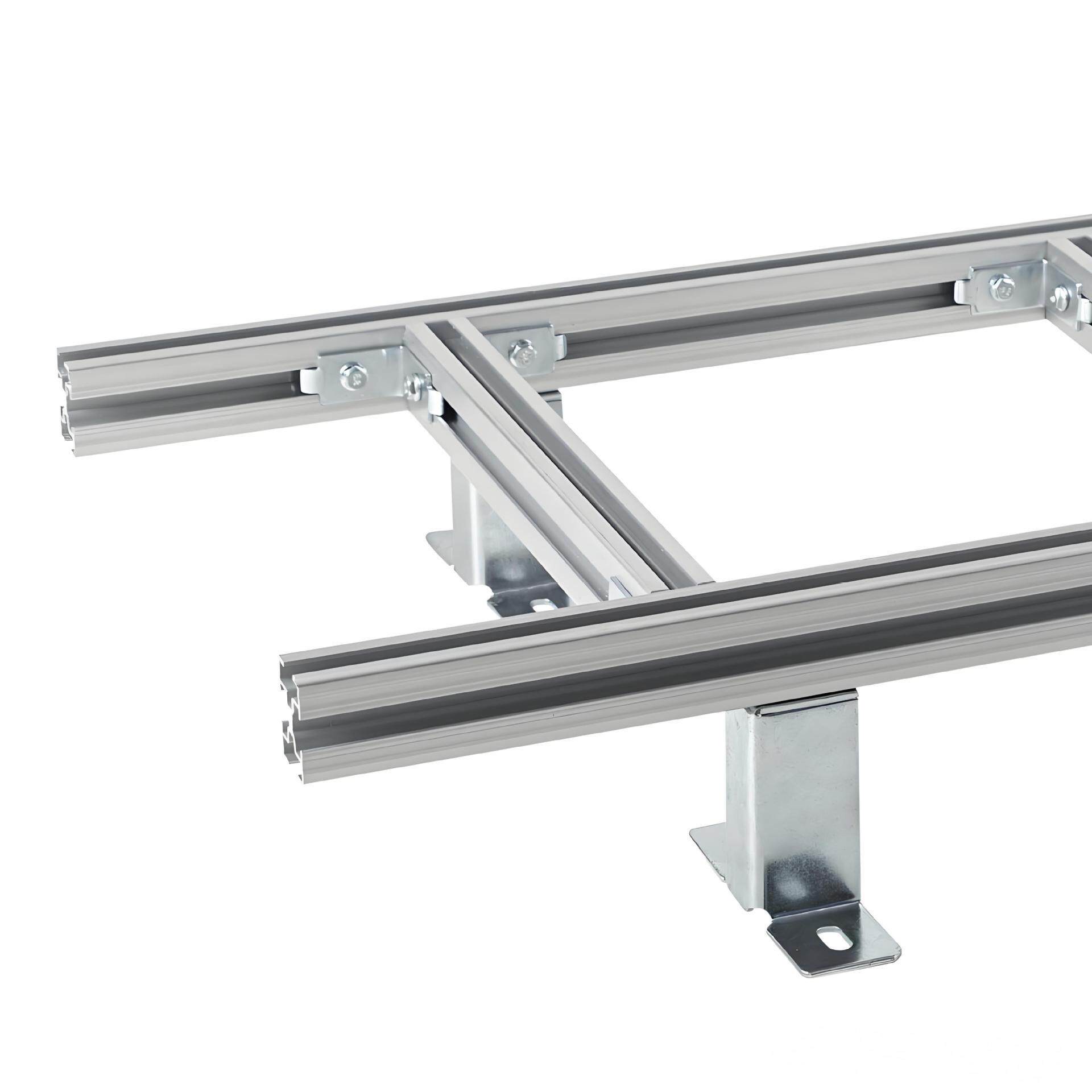 铝合金走线架通信机房钢制喷塑开放式梯级布线爬架配线架高密度