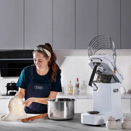 正品UKOEO高比10三速双动和面机 100W商用厨U克师料理机 10公升0