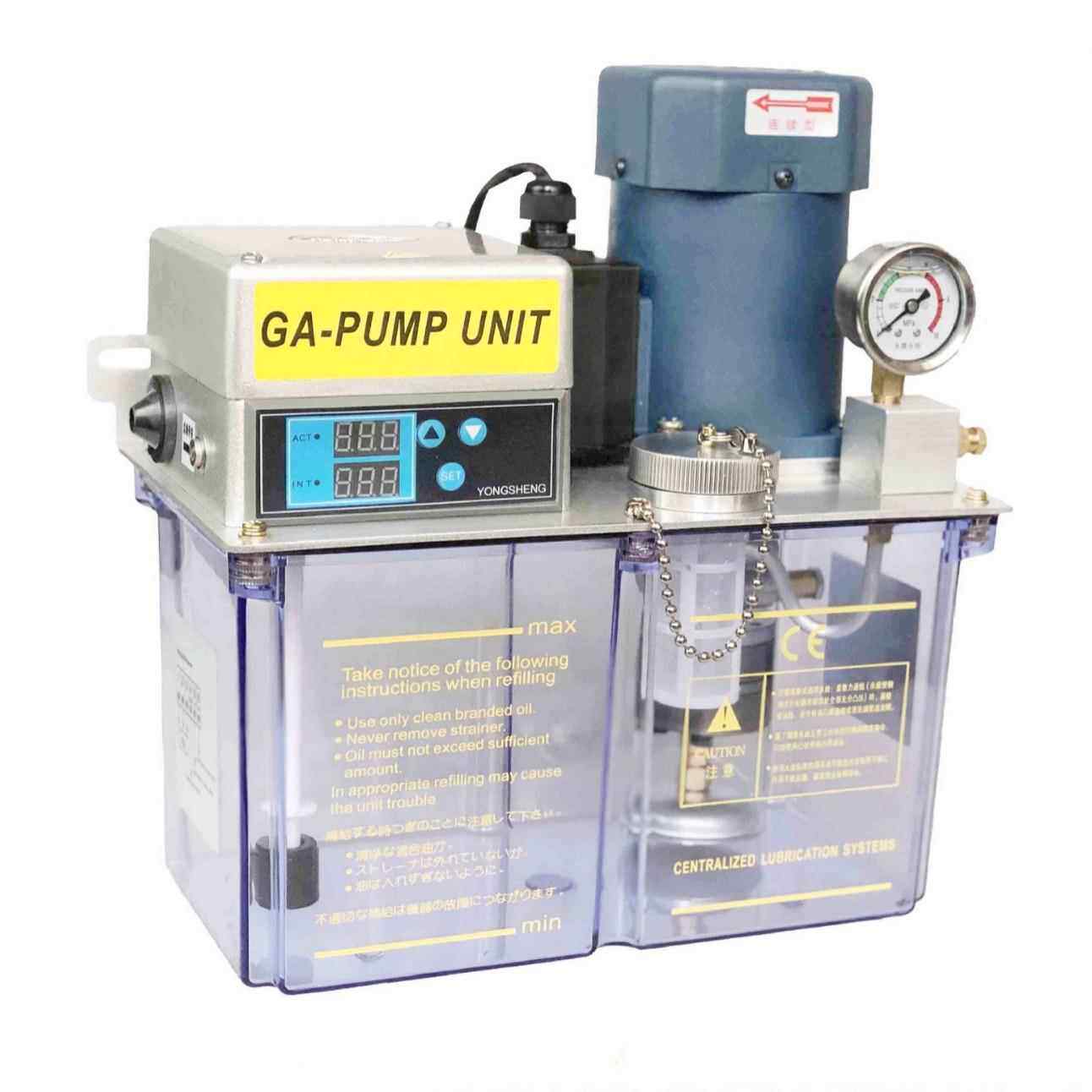 GA22连续打5油电伏动润滑泵MMH8000泵-000#油脂冲床油泵带风扇