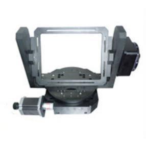 热销精密型电动整体平移微位移调整滑台ZT200 X绕XZ两维二维运动