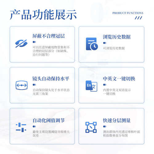 光能自动冠系统快速测定仪分析层植物分析仪叶面积指数图像孔隙率