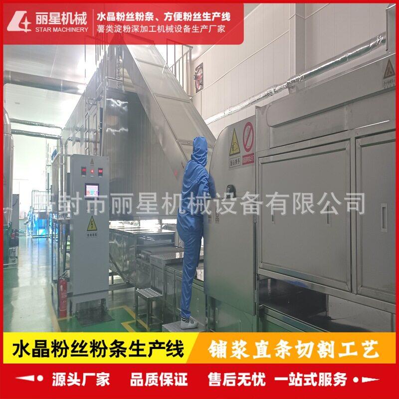 加工粉条的自动化设备,丽星红薯粉条机自带烘干可四季作业产量大