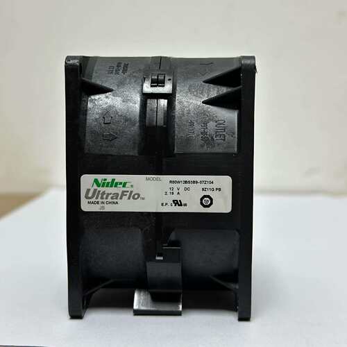 Nidec R80W12BS3B9-07Z104 12V 2.19A 8056服务器双电机散热风扇