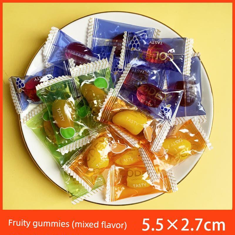 库德士CODEX果味果汁剥皮软糖QQ糖芒果味葡萄味结婚零食糖果散装