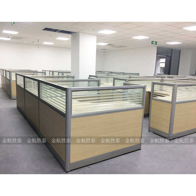 办公室办公桌北京隔断桌椅办公员职员桌子桌椅组合电脑桌工位屏风