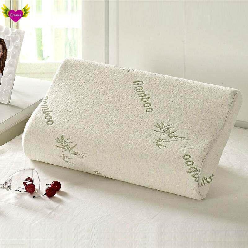 Bamboo Memory Foam Orthopedic Pillow 竹纤维记忆保健护颈枕头
