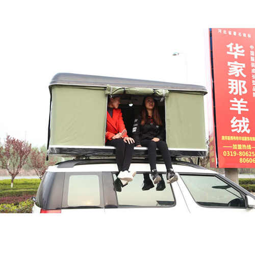 户外生活、15新款车顶帐篷。 速开硬顶帐篷、 双层帐 车顶帐篷