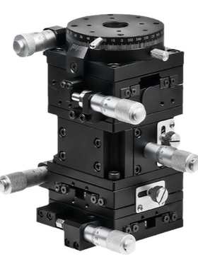 喜睦精密XZ/XYZ/XYZR二轴三轴四轴多轴组合位移滑台微调平台