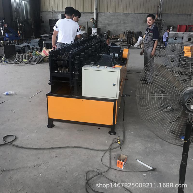 圆管压方管设备压制管生产线变废为宝废旧建筑圆管变方管厂家直销