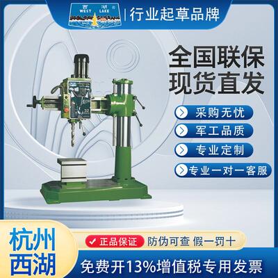 西湖台钻摇臂钻西湖牌摇臂钻床Z3020攻丝摇臂钻铣床攻丝机钻攻机